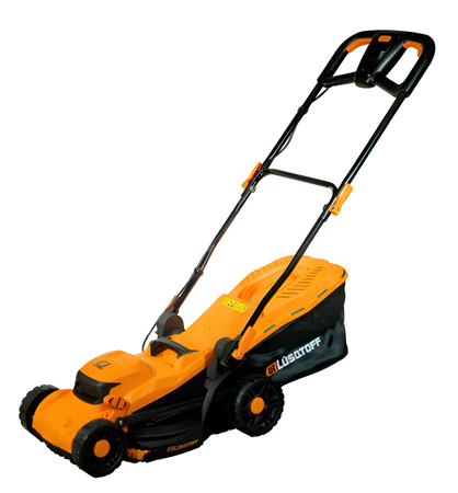 Cortadora De Cesped Electrica 340mm Lusqtoff Lco1434-8 1400w Naranja
