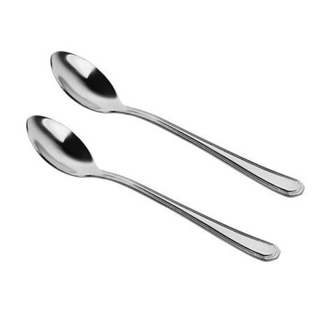 Cuchara De Té Larhaus Paris Acero Inoxidable X 12 Unidades Plateado