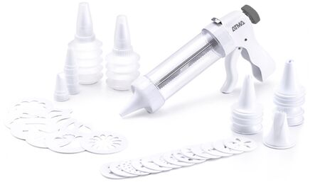Set Utensilios Reposteria Atma Home con Picos y Accesorios de Deco UASUR113P