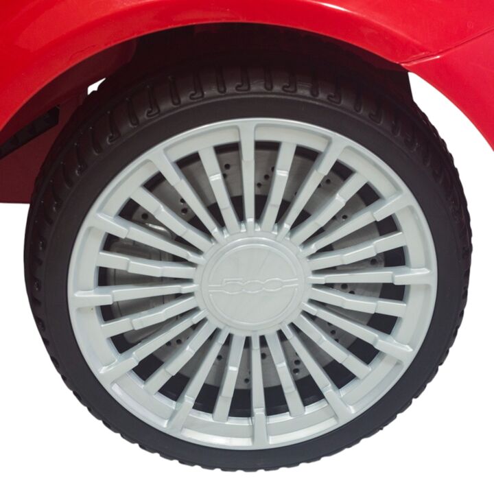 Auto a batería Fiat 500 Infanti Rojo - Vista 7