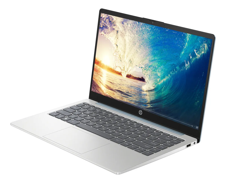 Notebook Hp 14-em0001la Ryzen 3 8gb 256g + Disco Externo 4tb Azul - Vista 2