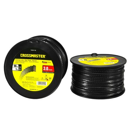 Tanza Monofilamento Diente de Sierra Crossmaster 3,0mm x1Kg