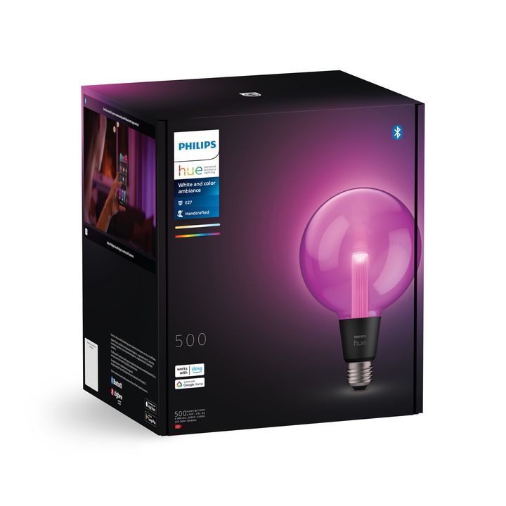 Philips Hue Lampara Inteligente Filamento Color E27 Globo Xl - Vista 2