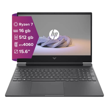 NOTEBOOK GAMER HP VICTUS 15-FB3093DX RYZEN 7 7445HS 16GB DDR5 RTX4050 15.6 144HZ