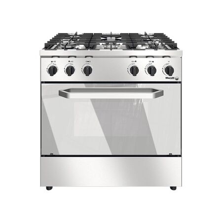Cocina Morelli Presenza Espejada 82Cm M-Gas Acero Inoxidable
