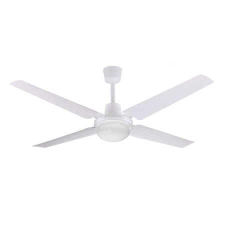 VENTILADOR DE TECHO LILIANA VTHB114 LUZ 4 ASPAS METAL 5 VELOCIDADES BLANCO