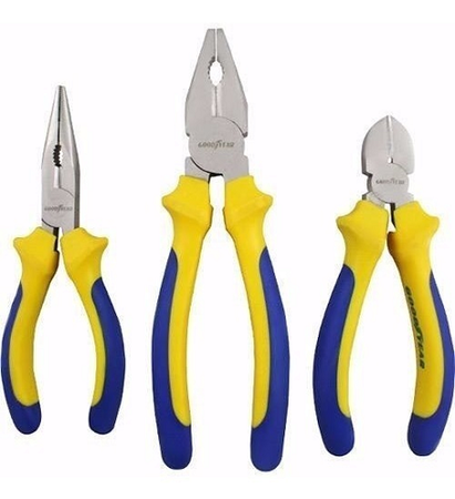 Set de 3 piezas alicate-universal-pinza Good Year (PLK-4900).