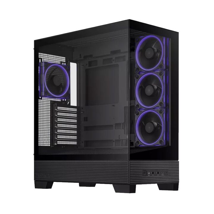 Gabinete Asus A31 Plua TG ARGB V Templado Negro - Vista 2
