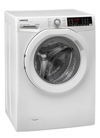 Lavasecarropas LONGVIE L3D41066DMB 10kg 1400RPM secado por calor inverter