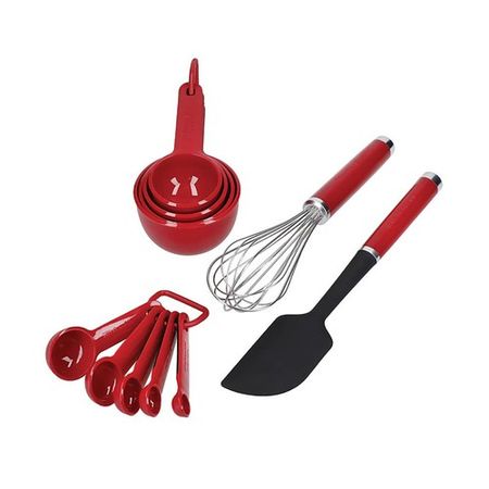 Set De Reposteria Kitchenaid 11 Pzs Rojo