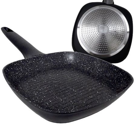 Sartén Pedrini Grill Cuadrada 28Cm