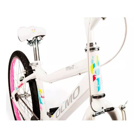 Bicicleta Olmo Paseo Rod.24" Mint Cosmo Blanca