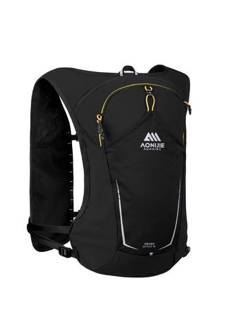 Chaleco de Hidratación Aonijie 8L Unisex Trail running Negro