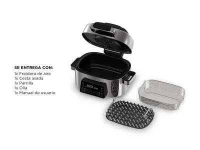 FREIDORA GADNIC DE AIRE (C:ALUMINIO FREI0025) - Vista 2