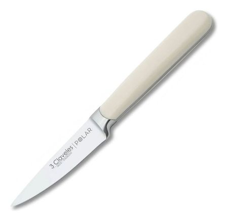Cuchillo Forjado Verduras Polar 3 Claveles 9cm 1070 Blanco