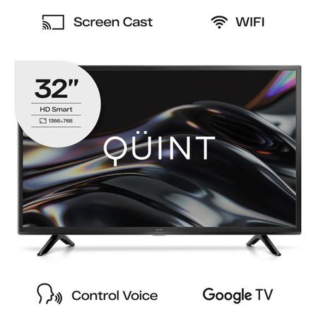 Smart Tv Smart Google 32  Hd Quint Qt3-32 Gtv2024 Hd
