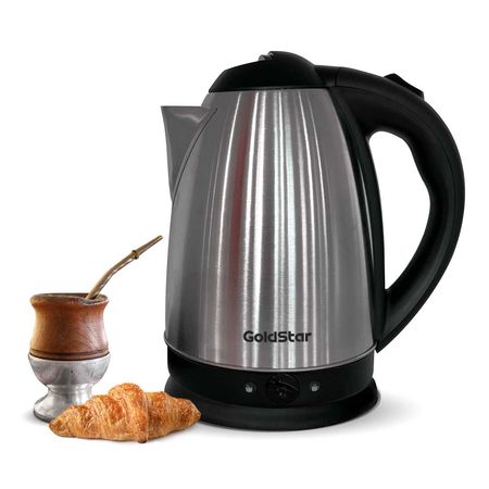 Pava Electrica Goldstar Gld-2l 2000w Corte Mate Acero Inox Color Plateado