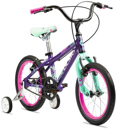 Bicicleta De Niñas Olmo Reaktor Rod 16 Nena Aluminio Violeta