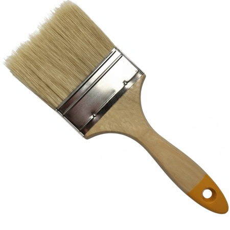 Pincel Tipo Brocha Plana Cerda Blanca 2 Worksite 50mm