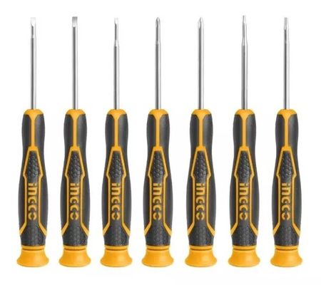 Set Destornilladores De Precision (7Pcs) Ingco (HKSD0718)