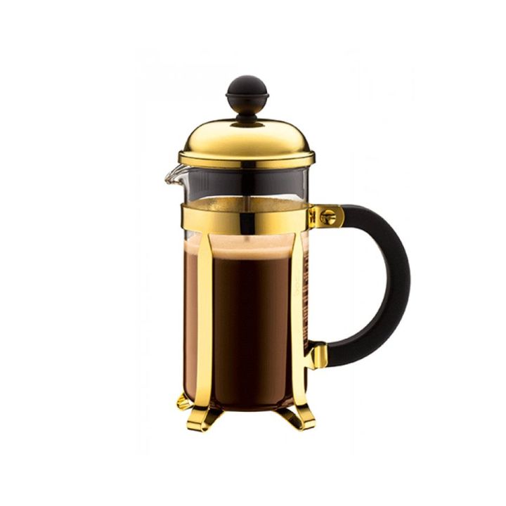 Cafetera Chambord 3 Pocillos Oro Bodum - Vista 1