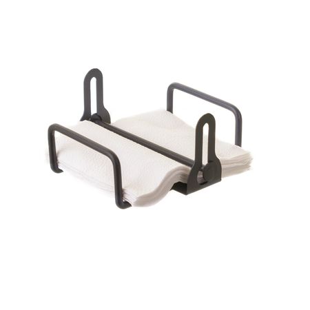 Servilletero Acero Metal con sujetador servilletas pequeñas Metaltru 