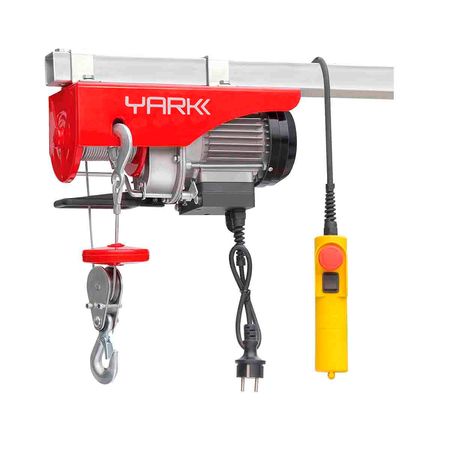 Aparejo Electrico 500kg 12mt Malacate Monta Carga Guinche