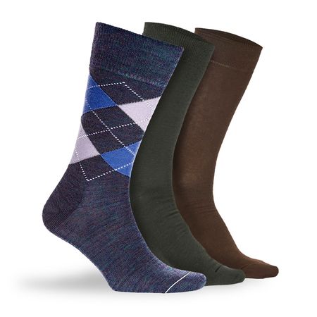 PACK X3 MEDIAS LISAS III COMBINADAS