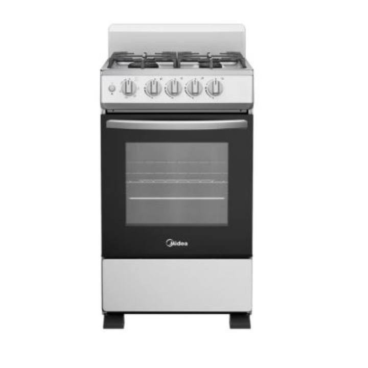 Cocina Multigas 4 Hornallas 50cm 20tmg4pgar1 Gris Midea - Vista 1