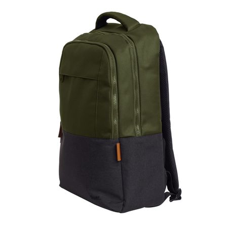 Mochila Trust Lisboa Green Backpack 16 Pulgadas