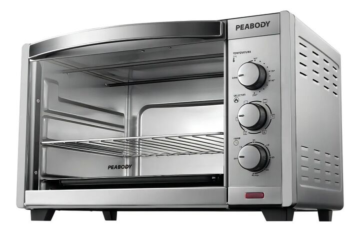 Horno Eléctrico 54 Lts Peabody Pe-he55s Conveccion 2200w Luz - Vista 6