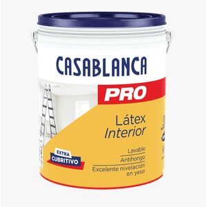 Pintura de Latex Casablanca Pro x20 Lts Interior Color Blanco Mate