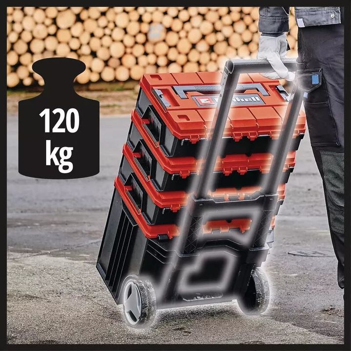 Einhell Maletin de sistema E-Case L con ruedas - Vista 4