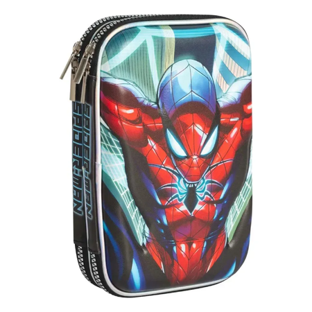 Mooving Cartuchera Doble Eva Spiderman 1514101 Spiderman