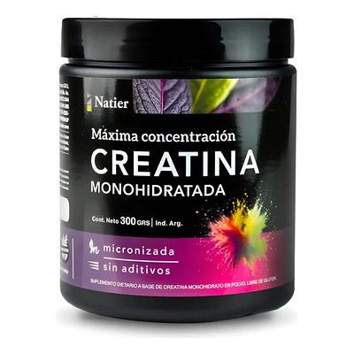 Creatina Natier Monohidratada X250 Gr Sin Sabor