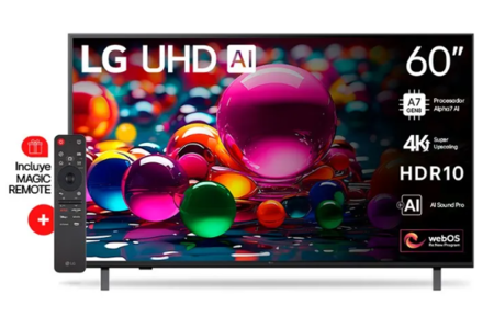 Smart Tv LG 60" 60UA8050PSA UHD 4K AI ThinQ