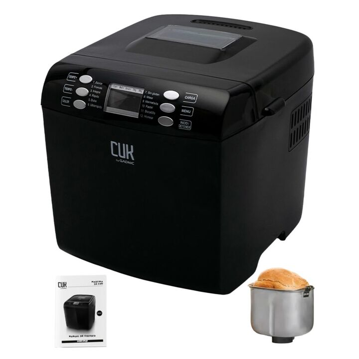 Maquina de Pan Gadnic Programable hasta 1Kg - Blanco - Vista 7