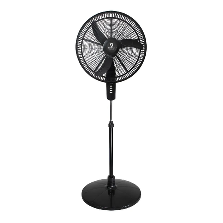 Ventilador de Pie Indelplas 20" - Negro