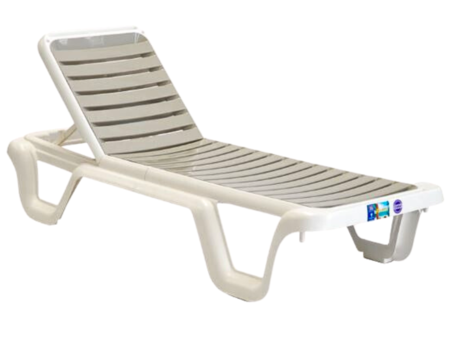 Reposera Cama Hawaii Blanca/Dakar Voss