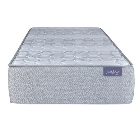Colchon Inducol Dorada Premium 1 Plaza y Media 90x190x26cm Espuma de Alta Densidad Firme