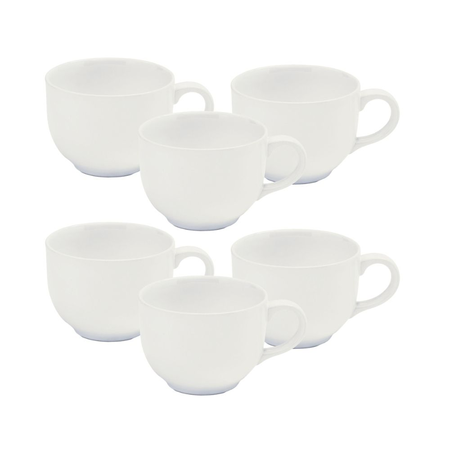 SET X6 TAZONES BLANCOS DE 740CC - OXFORD