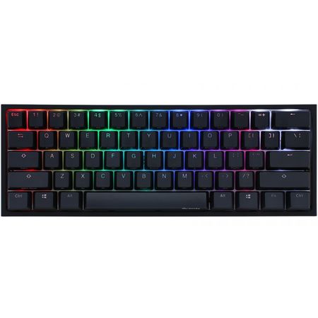 Teclado Gamer Ducky One 2 Mini RGB Kailh Box Red Mecánico PBT