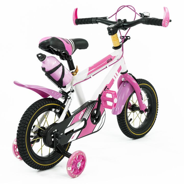 Bicicleta GTS R12 Mountain Bike Rosa - Vista 3
