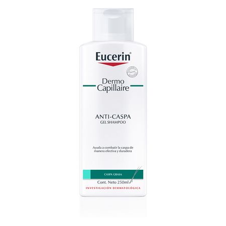 Eucerin Dermocapillaire Shampoo Anticaspa Para Caspa Grasa