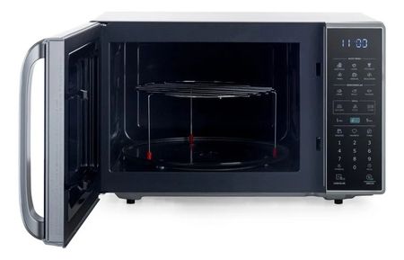 Microondas Grill Bgh B223ds20i Plata 23 Litros Digital