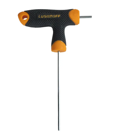 Llave Allen Hexagonal C/ Mango 2 X 75mm Lusqtoff L6802 Cromo