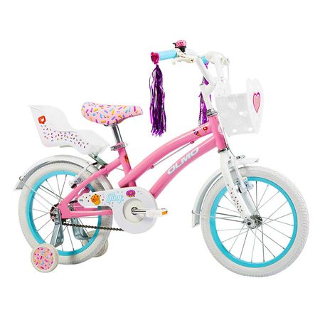 Bicicleta Olmo Tiny Rodado 16 Rosa
