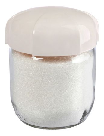 Frasco Vidrio Hermético 425 Cc Cierre Rosca Tapa Plástica Crema