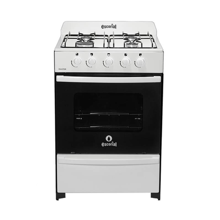 COCINA ESCORIAL MASTER BLANCA GAS NATURAL