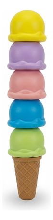 Resaltador 5 Colores Modelo Helados Sl6606 Vs